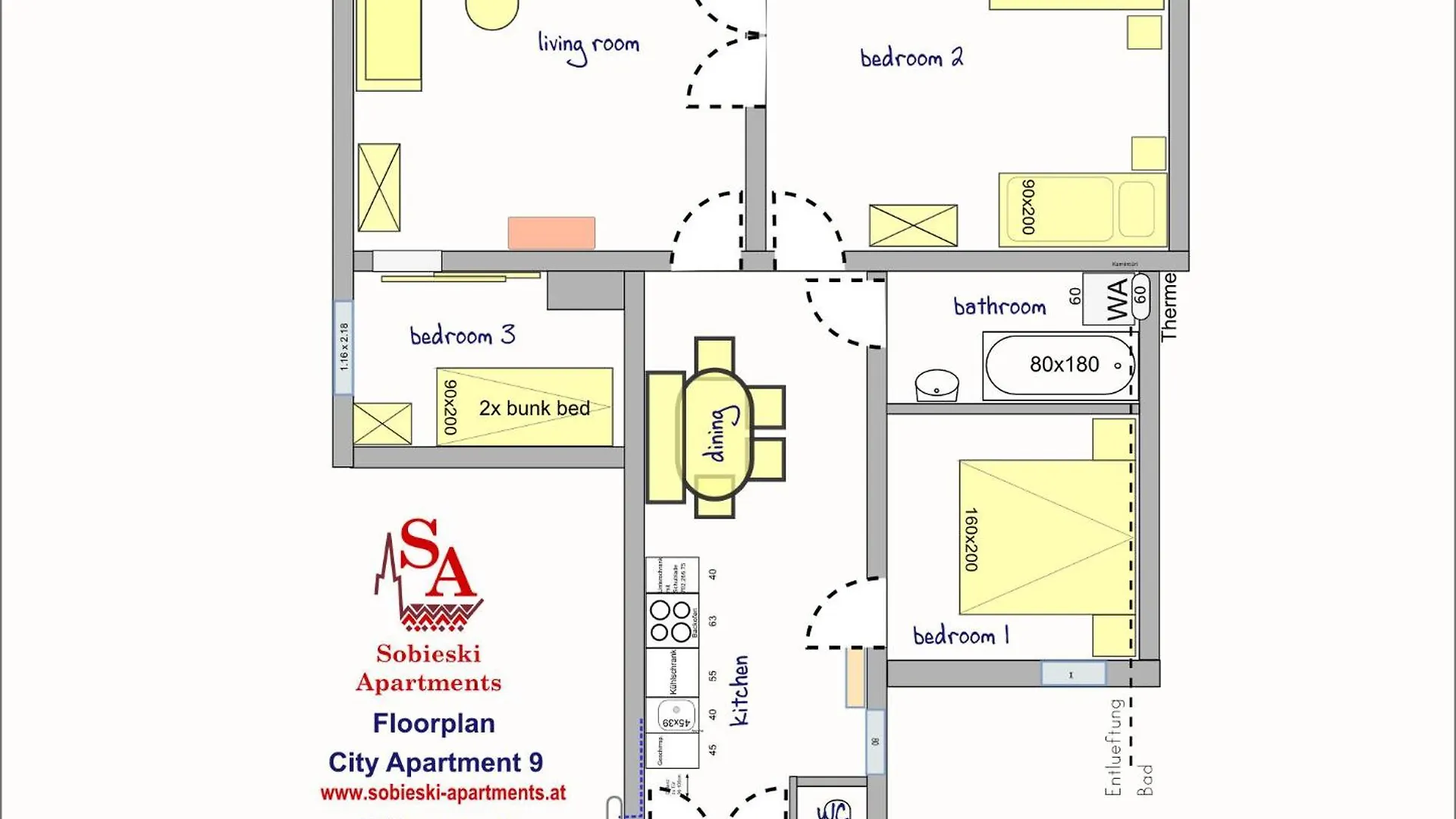 Sobieski City Apartments Vienne 0*,